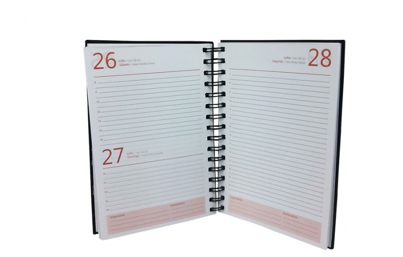 Agenda Personalizadas para Empresas Narandiba - Agendas para Anotações Personalizado