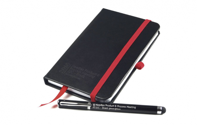 Caderneta Personalizada Brinde Valor Francisco Morato - Caderneta com Lápis Personalizado