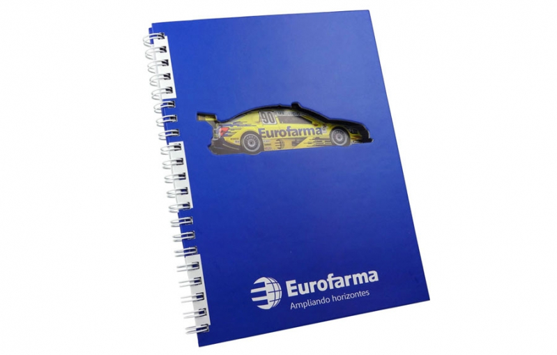 Cadernos Promocionais com Logomarca Clementina - Caderno Promocional com Logotipo