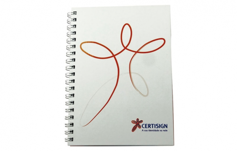 Comprar Caderno Personalizado A4 Tatuí - Comprar Caderno Personalizado para Empresa