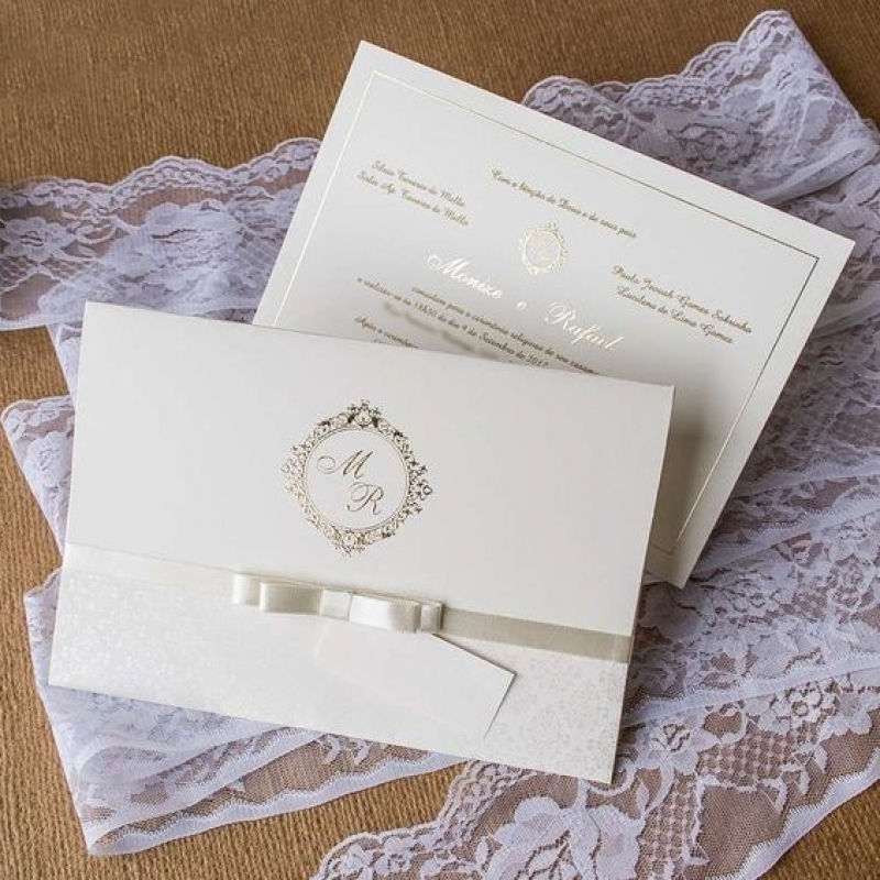 Convite de Bodas de Prata Personalizado Zacarias - Convites Personalizados para Casamento