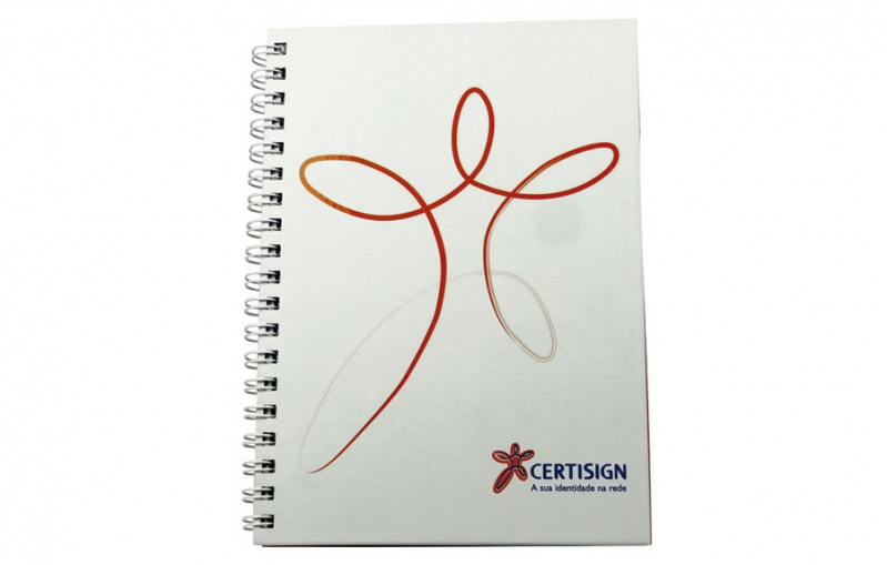 Empresa de Caderno Personalizado Brochura Pracinha - Caderno Personalizado Wire-o