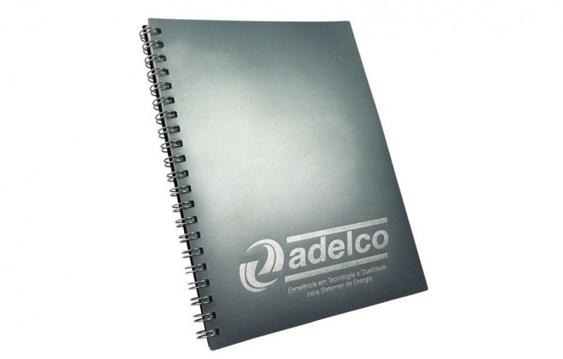 Empresa de Caderno Personalizado Empresarial Aclimação - Caderno Personalizado Brochura
