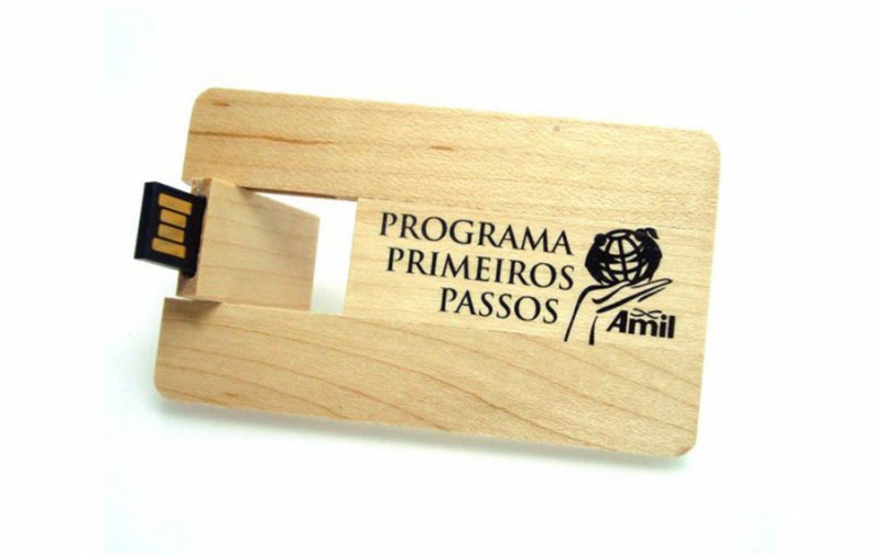 Pen Drive Personalizado com Caixa Preço Paraguaçu Paulista - Pen Drive Personalizado Logo