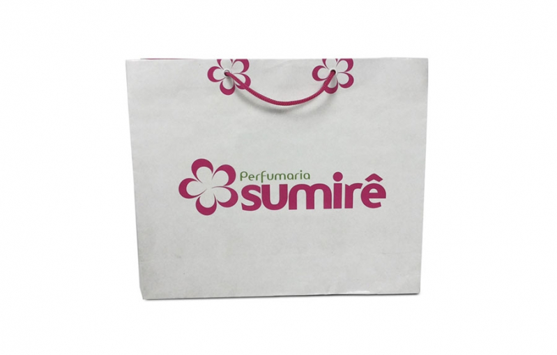 Sacolas de Papel Personalizada Guarulhos - Sacola de Papel Kraft Personalizada