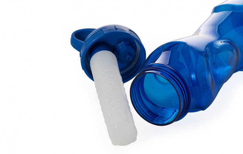 Squeezes Plástico para Brindes Ipuã - Squeeze Dobrável Promocional