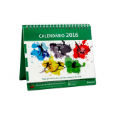 brindes personalizados calendário de mesa Juiz de Fora