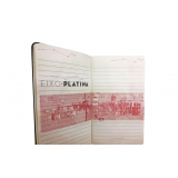 caderneta com lápis personalizado valor Palmeira das Missões