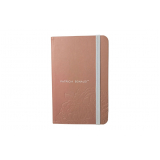 caderneta de anotações personalizada preço Paranapuã