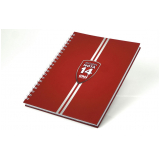 cadernos personalizados brochura Sete Barras