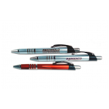 caneta plástica promocional Sete Barras
