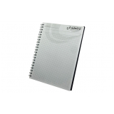 comprar caderno personalizado com logo Cajati