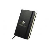 comprar caderno tipo moleskine personalizado Itatinga