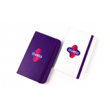 moleskine personalizado de brinde preço Penha de França