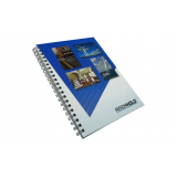 orçamento de caderno personalizado empresarial Santa Lúcia