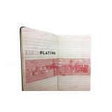 preço de caderno personalizado moleskine Penha
